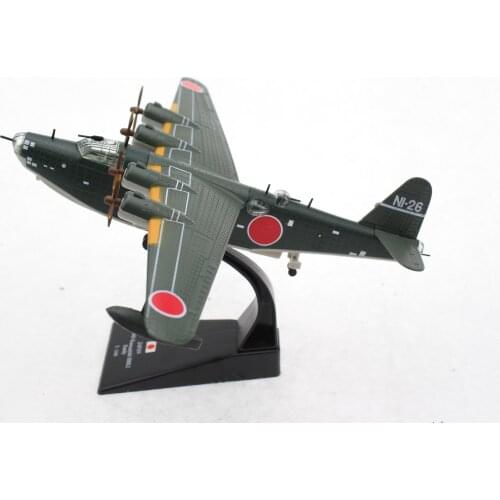 15514 Diecast 1/144 Military Army - Airplane Models Kawanishi H8K2 Emily Navy fly boat Die cast Aircraft Toy Plane Collection