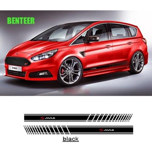 2pcs Car Body Sticker For Ford Smax S-MAX