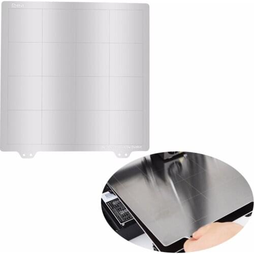 2019 3D Printer 220 * 220mm Spring Steel Sheet Heat Bed Platform 3D Printer Buildplate For RepRap i3 Wanhao Anet A8 A6 MK3 DIY