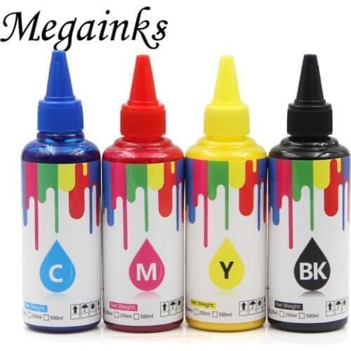 4pcs 100ml 970 971 xl 970xl Universal Compatible Refill Pigment Ink For HP Officejet Pro X451dn X551dw X476dn X576dw printer