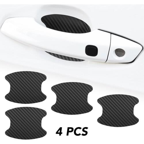 Car Door Sticker Carbon Fiber Scratches Resistant Cover For Dacia duster logan sandero stepway lodgy mcv 2