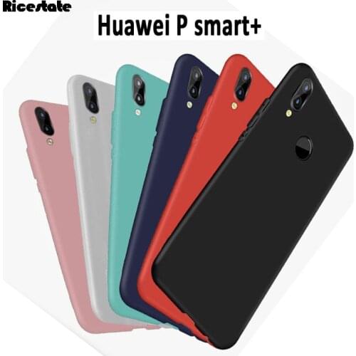 For Huawei P Smart+ P Smart + Case Luxury Matte Huawei Nova 3 i 3i Silicone Soft Cover For Huawei P Smart Plus Back Cover case