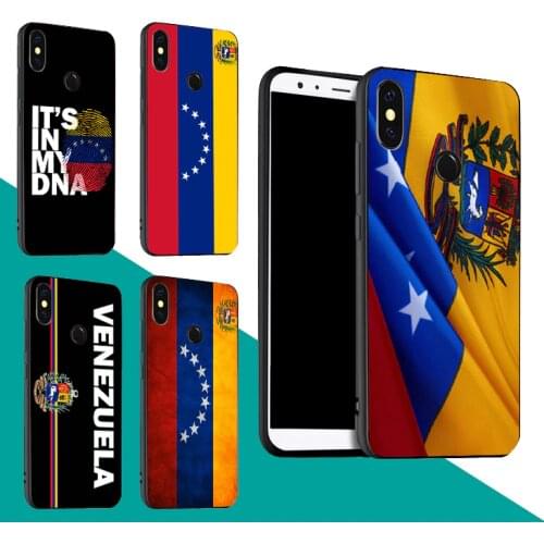 Venezuela Flag Coat Of Arms Case For Xiaomi Redmi Note 9 7 8 Pro 9S 8T 9A 9C Mi Note 10 Lite A3 For POCO X3 F2 Pro