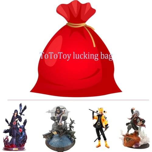 Naruto Shippuden Action Figures Lucky Bag GK Uchiha Itachi Obito Sasuke Jiraiya Figure Japan Anime Model PVC Resin Figma Toy