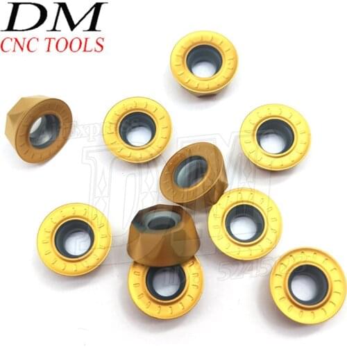 Milling Attachment RPMT1204MO-DU Carbide Insert For Machining Steel And Stainless Steel Circular Milling Inserts