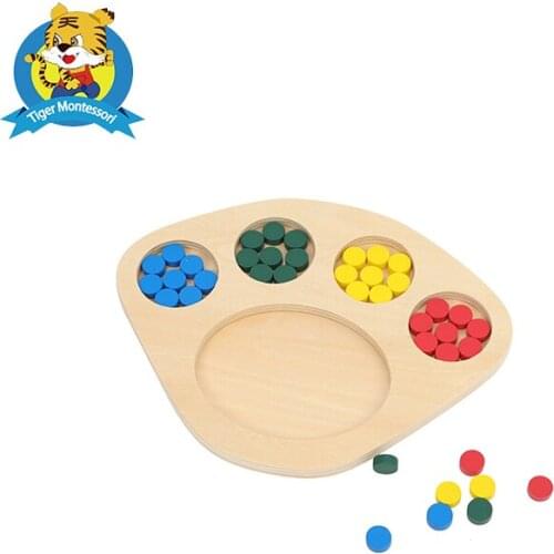 Montessori Sorting dots toy