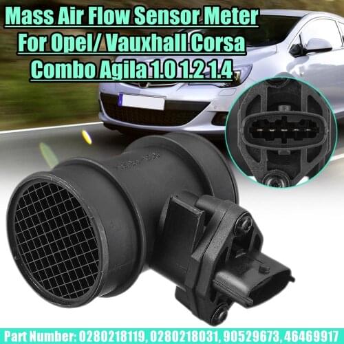 Mass Air Flow Sensor Meter For Opel Vauxhall Corsa C MK2 1.0 1.2 1.4