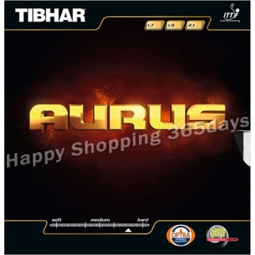 Original Tibhar Aurus SOFT Sound pimples in table tennis rubber rackets racquet sports fast attack loop made in germany