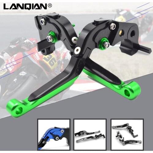 Adjustable Folding Extendable For Kawasaki NINJA 650R ER-6N ER6N 2009 -2016 Motorcycle Adjustable CNC Brake Clutch Levers