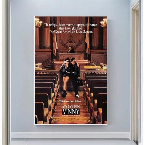V2172 My Cousin Vinny Vintage Classic Movie Wall Silk Cloth HD Poster Art Home Decoration Gift