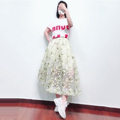 Patads French fashion casual straight tube loose thin T-shirt spring summer printed round neck short sleeve female t11639e