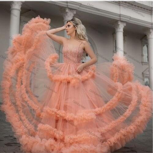 Ladies suspenders shoulderless sweetheart embroidered dress long dress