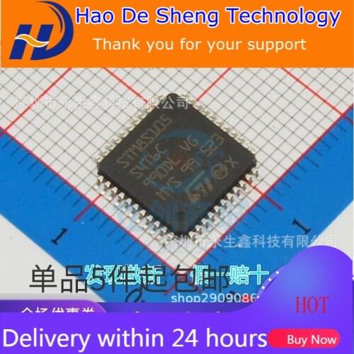 10PCS/LOT STM8S105S4T6C 8Bit Microcontroller LQFP44 ST New Original In Stock