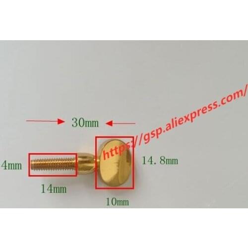 5pcs saxophone neck bend screw saxophone fastening screw and large handle