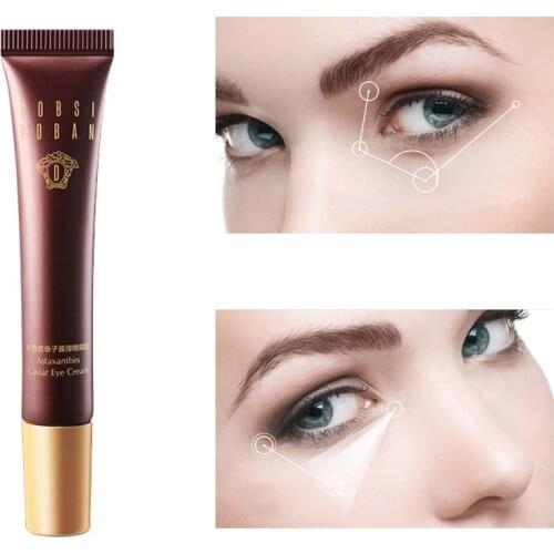 20g Astaxanthin Caviar Eye Cream Eye Contour Diminishes Fine Lines Moisturizers Anti Aging Firming Eye Skin Care Products