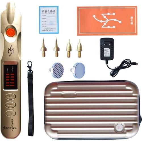 Remove Freckle Microcurrent Plasma Pen Dispel Mole Tattoo Machine Skin Tag Removal Spot Cleaner Home Beauty Care Apparatus
