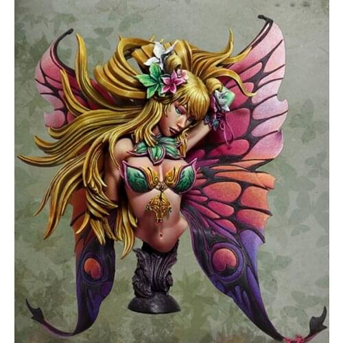 1/8 ancient woman warrior bust (NO BASE ) Resin figure Model kits Miniature gk Unassembly Unpainted