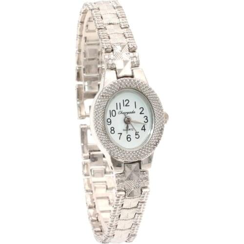 Chaoyada Fashion Bracelet Watches for Lady Fashion Dress Gold Silver Charming Chain Style Jewelry Quartz Women Watch o57