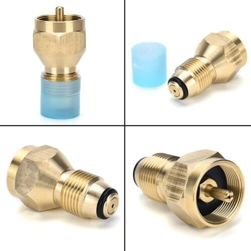 Hot Propane Tank Refill Adapter Gas Cylinder Canister Filler Coupler Brass Accessories DO2