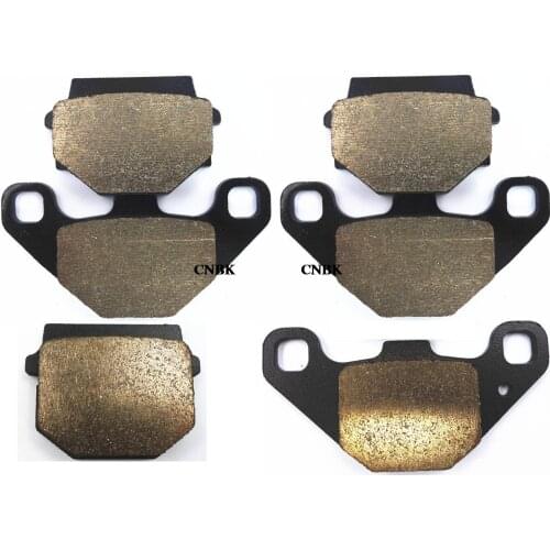 Brake Pads Set for QUADZILLA Pro 100 Shark RMX 07-08 TGB Blade 325 Quad 07-10 250 Congo 06-07 2007 2008 2009 2010 Front Rear