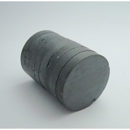 8pcs Ferrite Round Magnet Dia30x5mm Black Permanent Magnets magnetic disc craft magnets, Round magnets, Free shipping
