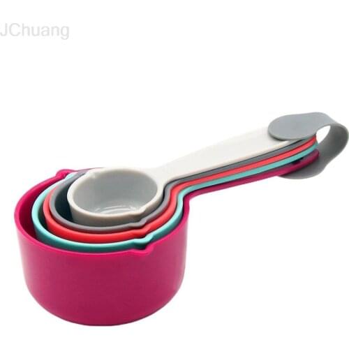 Multifunctional Measuring Cup With Graduated Measuring Spoon ABS Convenient For Use Scale Design Durable