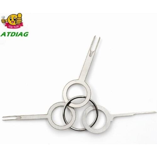 3pcs/set Car Terminal Removal Tool Kit Automotive Pin Extractor Plug Auto Repair Tool Harness Wire Crimp Puller Remove Tool