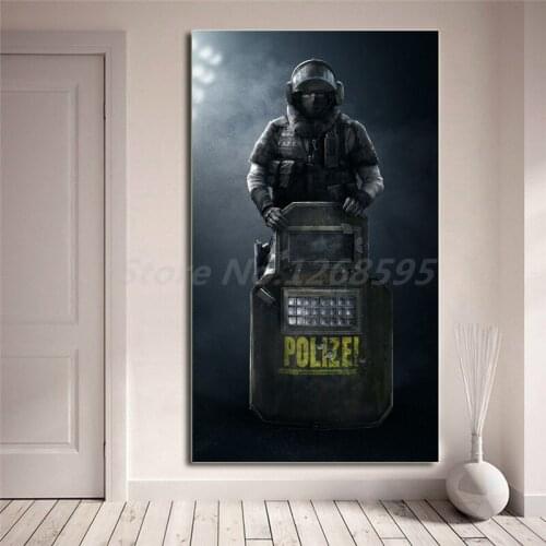 Rainbow Six Siege Blitz HD Wall Art Canvas Poster And Print Canvas Painting Decorative Picture For Office Living Room Home Decor