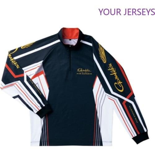 New Gamakatsu Professional Hiking Climbing Clothes Fishing Anti UV Anti Mosquit Breathable Quick Dry Men Big Size Fishing Shirts