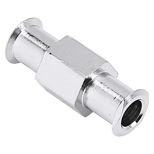 1pcs 4mm Aperture Luer Lock Adapter Coupler Nickel Plated Brass L-9Z Luer Lock Fitting Female to Female Fittings