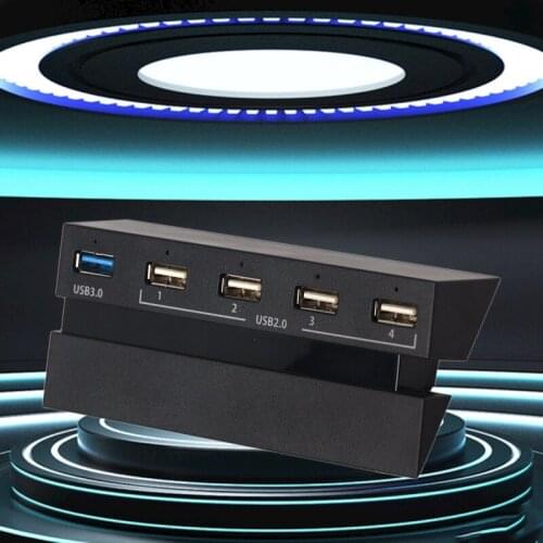 Suitable for PS4 Game Console HUB Extender 5 in 1 USB Conversion Hub Game Accessories