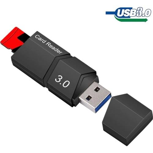 USB 3.0 Card Reader Micro USB Flash Drive Adapter Connector High Speed TF Memory Card Reader with retail package