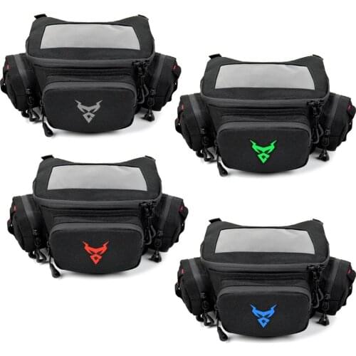 Touch Screen Waterproof Moto Waist Bag Motorcycle Front Bags Large Capacity Waterproof Motorcycle Mobile Phone Navigation Bags