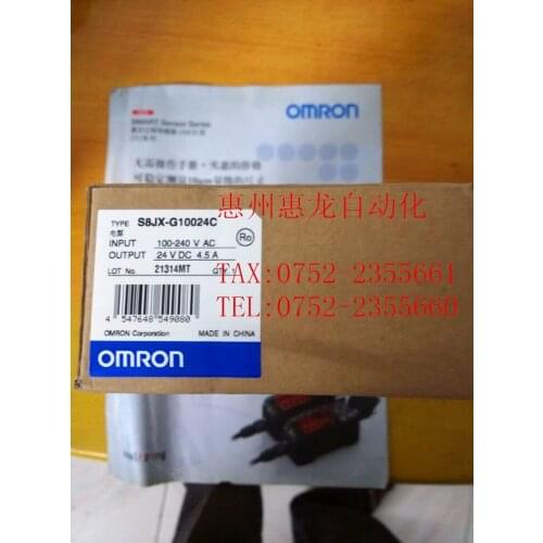 [ZOB] New original authentic - - switch ing Power Supply S8JX-G10024C 100W DC24V