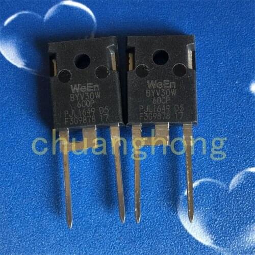 1pcs/lot BYV30W600P original packing new Fast recovery rectifier tube TO-247