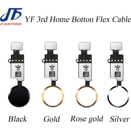 10pcs YF 3rd HX 3rd Gen Universal Home Button Flex Cable for iPhone 7 7g 8 8G Plus Menu Keypad Return On Off Fuction Solution