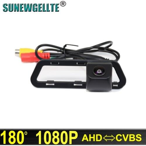 180 Degree 1920x1080P AHD HD Vehicle Car Rear View Reverse backup parking Camera for Nissan Tiida C12 5D Hatchback Pulsar C12