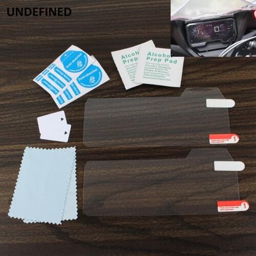 CBR 650R CB 650R 2Set Motorcycle Speedometer Dashboard Screen Protector Film for Honda CBR650R CB650R 2019 Clear Decals Stickers
