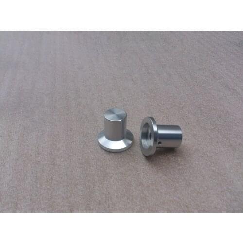 2pcs/lot Diameter 30,shank Diameter 18,high 26 knob aluminum alloy solid knob HIFI stereo amplifier knob volume potentiometer