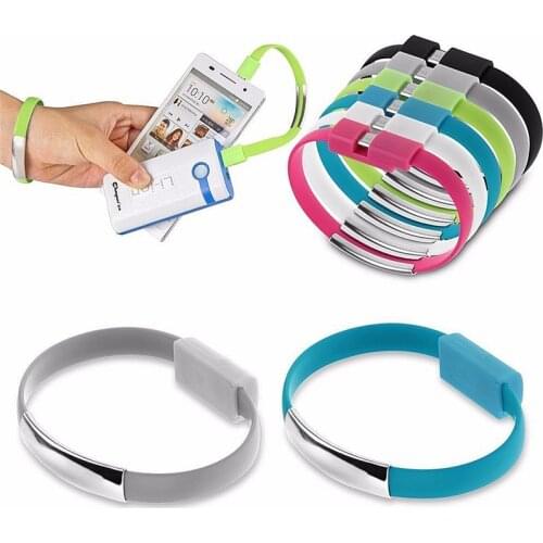 500pcs/lot Micro USB Cable Wire Sync Data Charger Cord for iPhone XS 6S 7 Plus For Samsung S6 S7 For xiaomi Wristband Bracelet