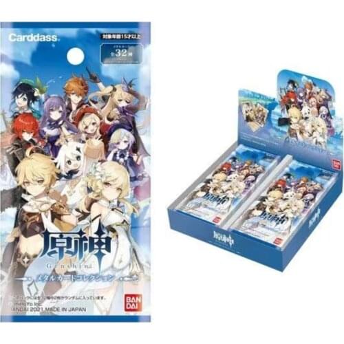 BANDAI METAL CARD COLLECTION Original God Boxed Bagged Anime Colleclion Card