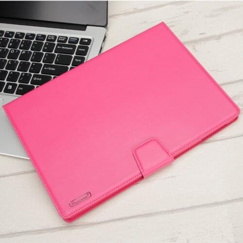 Hanman Case for Samsung Galaxy Tab S6 T860 T865 Business Sheepskin Leather Holder stand with Wallet Card Slot Case Cover