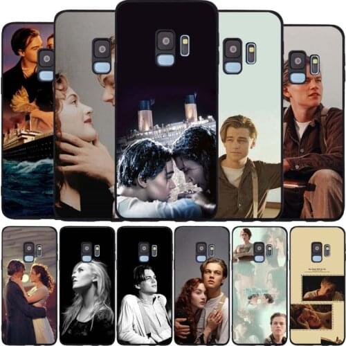 Titanic black Soft phone Case For Samsung S20 S10 S9 S8 S7 edge Plus Lite Note 8 9 10 A6 A7 A8 A9 2018 Cover