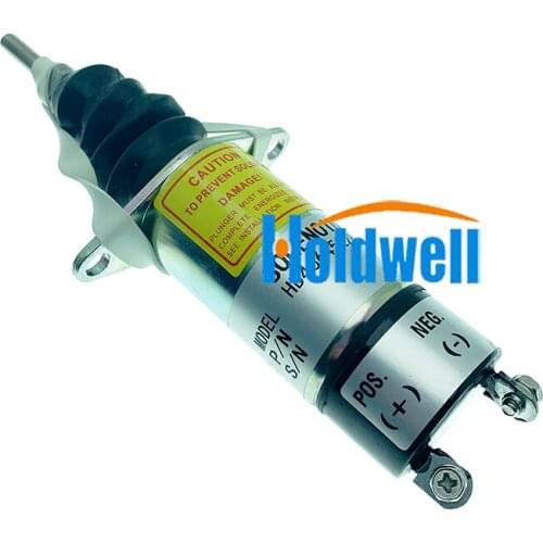 Holdwell Fuel Shutoff Solenoid 1502-12A2U1B2 Replacing 1500-2114 Woodward 12V