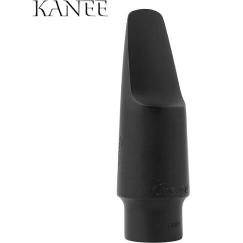 KANEE Hard Rubber mouthpiece Eb Alto Bb Tenor Bb soprano Saxophone mouthpiece Pop/Jazz