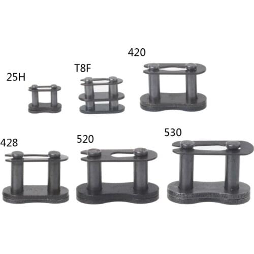 Motorcycle Chain Buckle Ring Link 25H# T8F# 420# 428# 520# 530