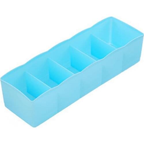 Fashion Household Plastic Storage Box Collecting Container Drawer Underwear Socks Tie Cosmetic Organizer For Bedroom Storage Box