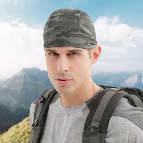 Men Fast-dry Summer Beanie Brimless Hat Sun Protection Cycling Skateboard Cool Hiphop