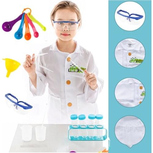 Child Scientist Role Playing Surrounding Life Scientist Explorer Astronaut Girl Clothes 3 To 7 Years Old Party Toy Birthday Gift