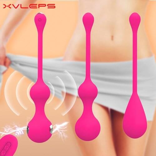 Xvleps Kegel Balls for Women Vaginal Shrinking Exerciser Females Bladder Control Tool Pussy Dumbbell Masturbation Vibrator Toys